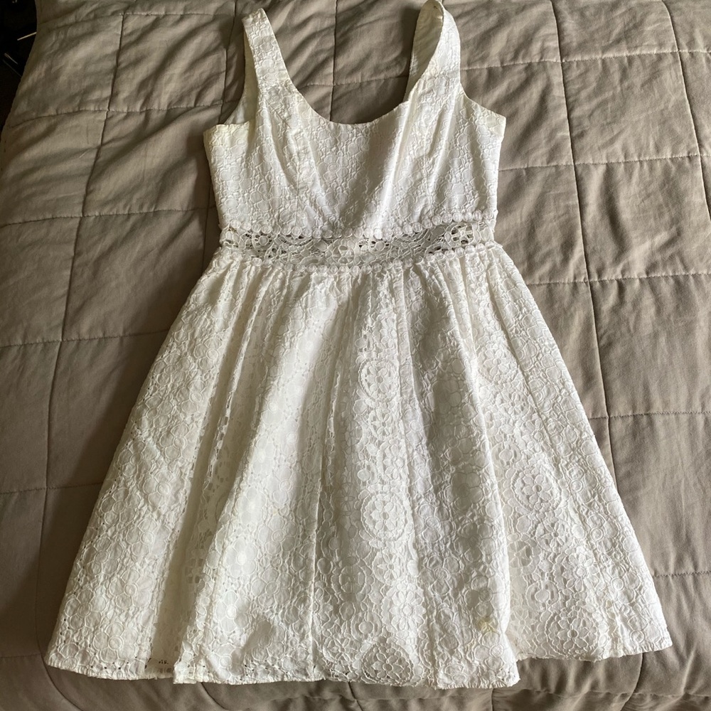 White Lily Pulitzer dress